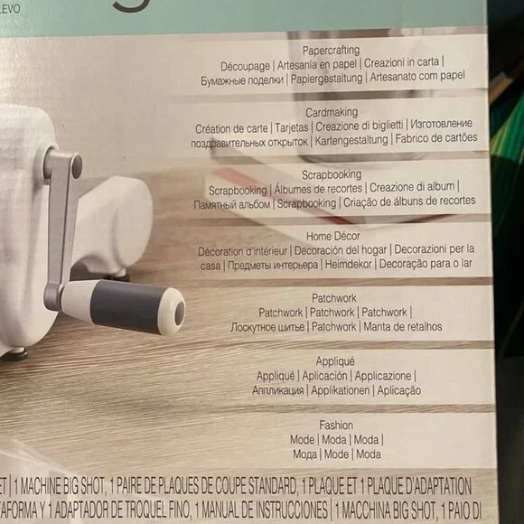 Sizzix Big Shot Machine - Picture 6 of 7